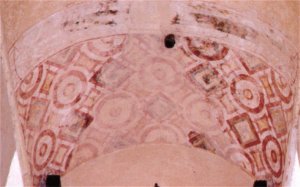 Un ejemplo de la rica decoraci&oacute;n pict&oacute;rica del templo